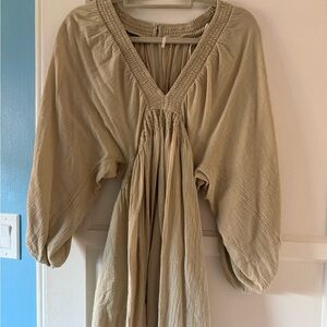 FP by Free People Beige Mini Dress